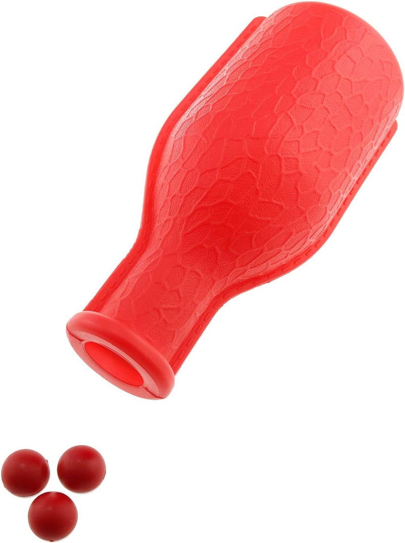 Eoutstanding 16 Billiards Digital Dice and Billiard Dice Bottle Kit Red Billiard Game Kelly Pool Shaker Bottle with Standard Set of 16 Numbered Tally Balls Peas Billiard Accessories - Image 3